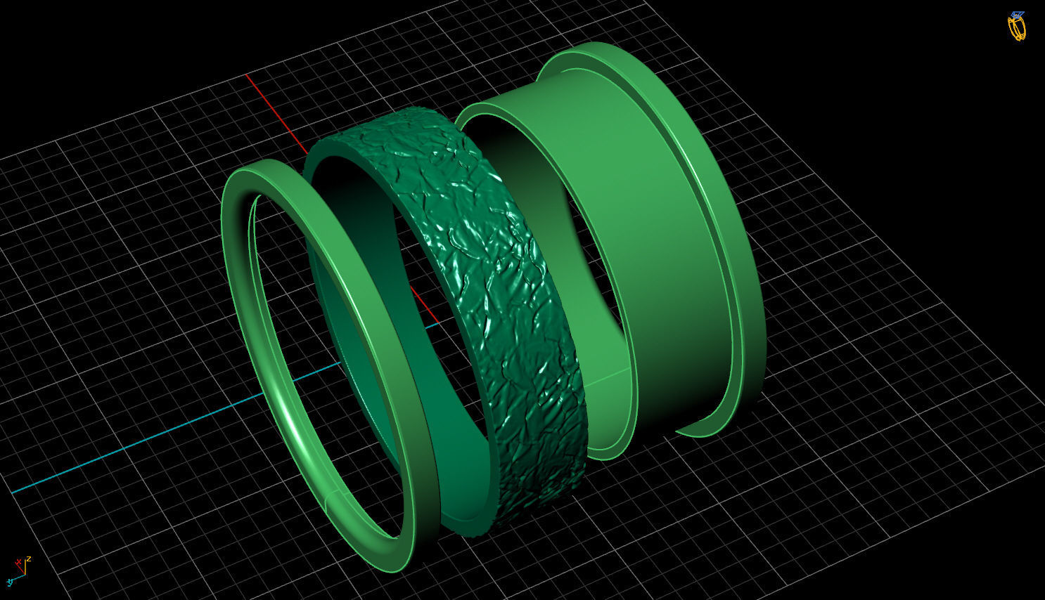 Ring 0251 3D print model_1