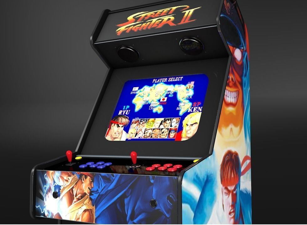 Arcade Machine 3D model_3