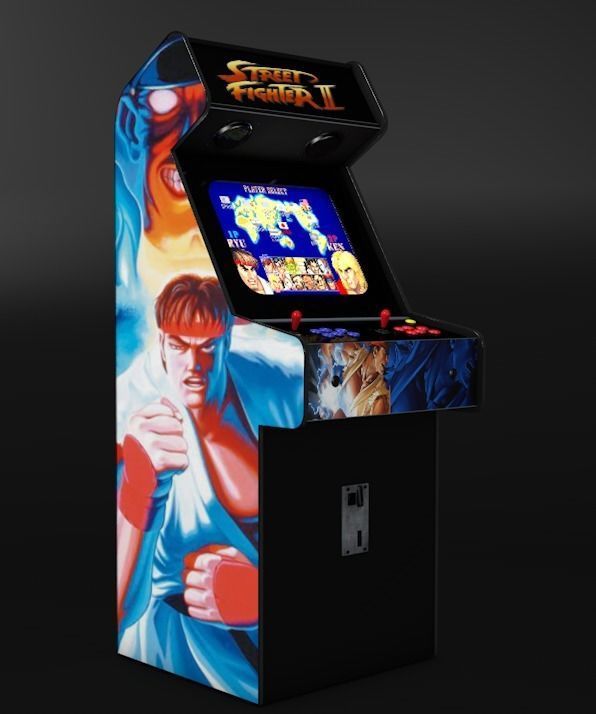 Arcade Machine 3D model_4