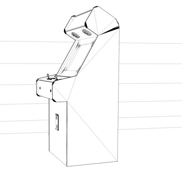 Arcade Machine 3D model_6