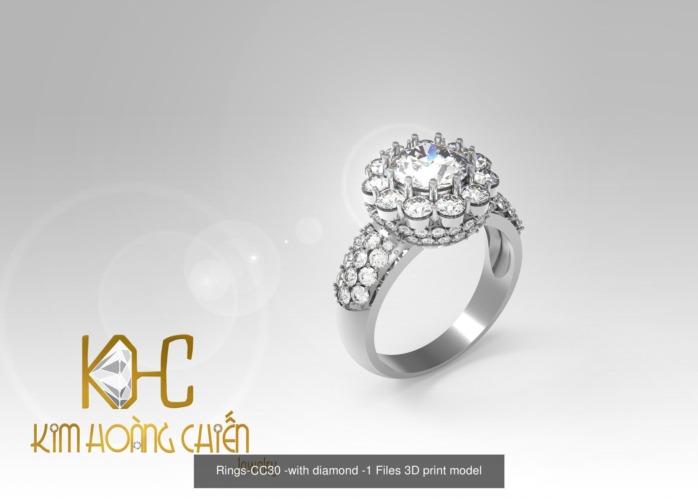 Collect of 50 rings 3D Model Collection_39