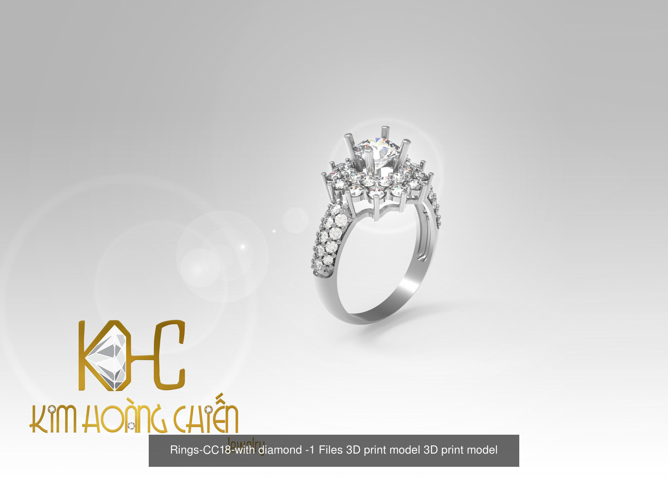 Collect of 50 rings 3D Model Collection_27