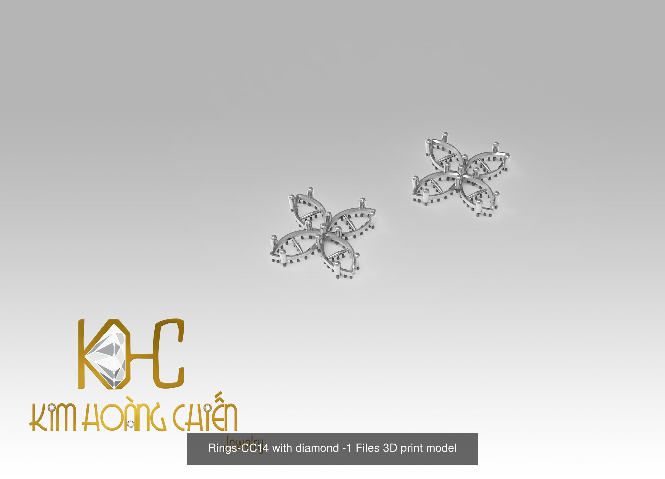 Collect of 50 rings 3D Model Collection_23