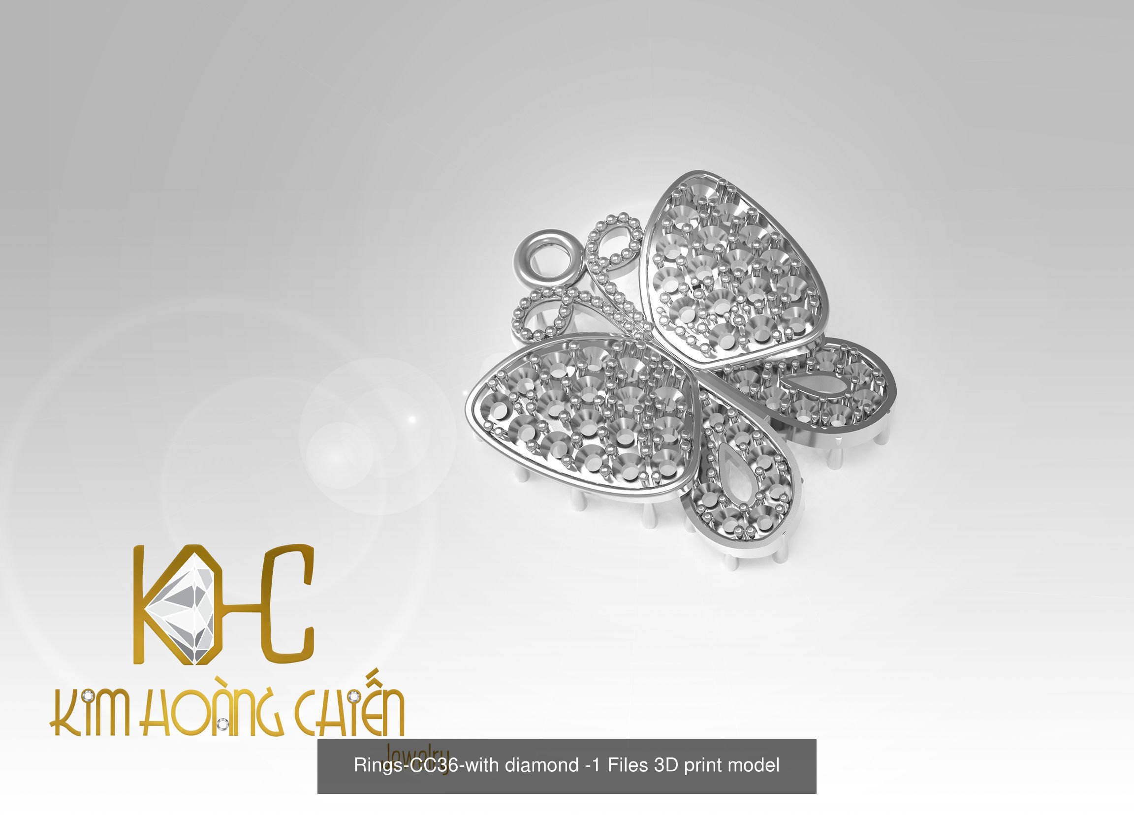 Collect of 50 rings 3D Model Collection_45