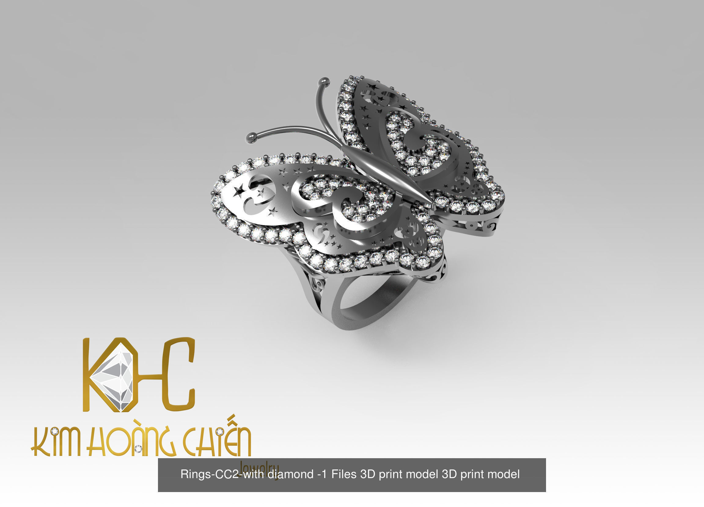 Collect of 50 rings 3D Model Collection_11