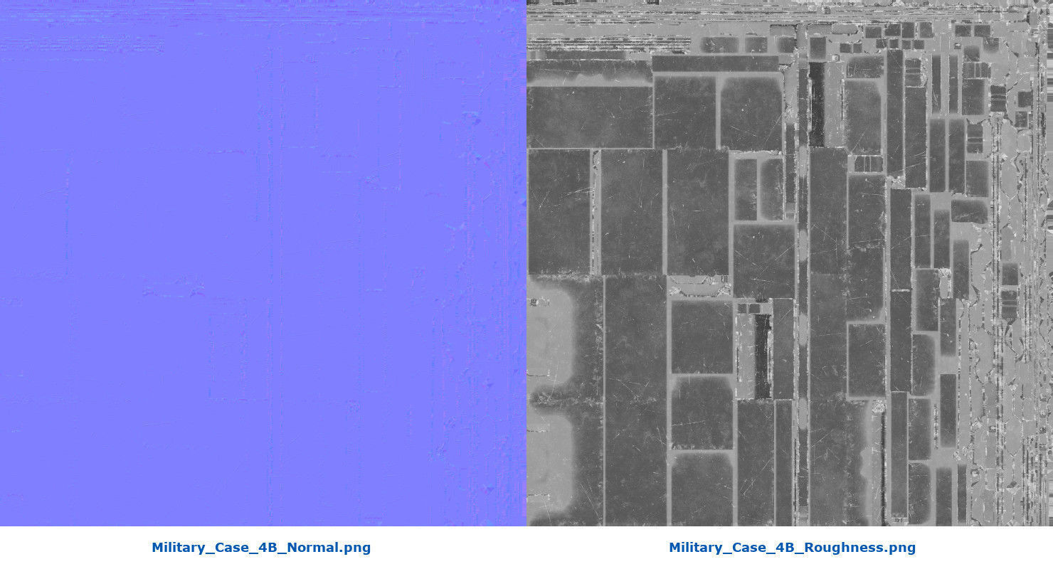 Military Case 4B Low-poly 3D model_9