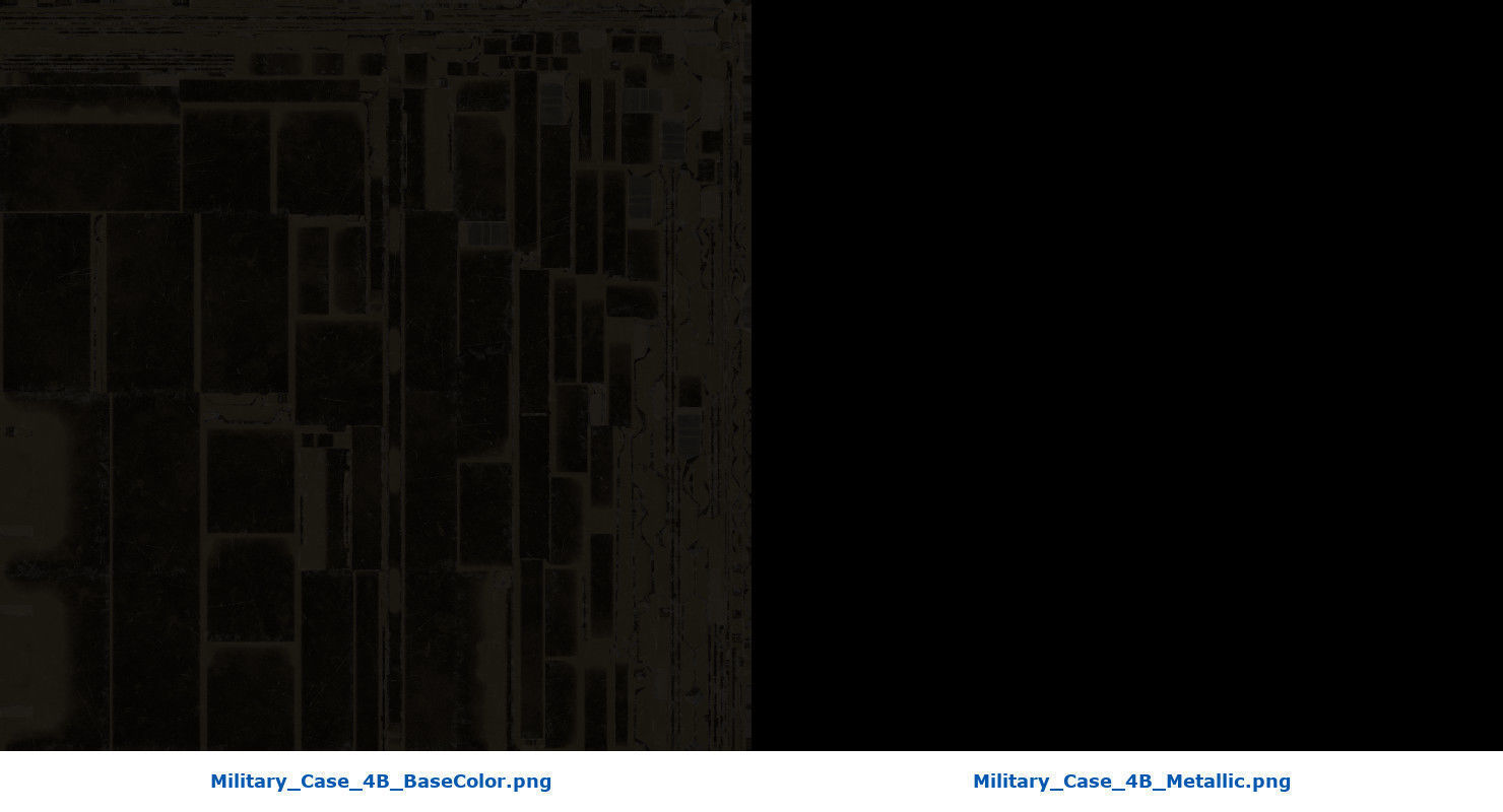 Military Case 4B Low-poly 3D model_8