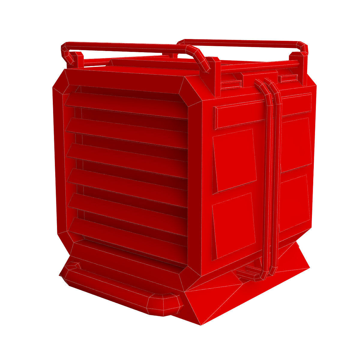 Generator Sci Fi 3d model Low-poly 3D model_2