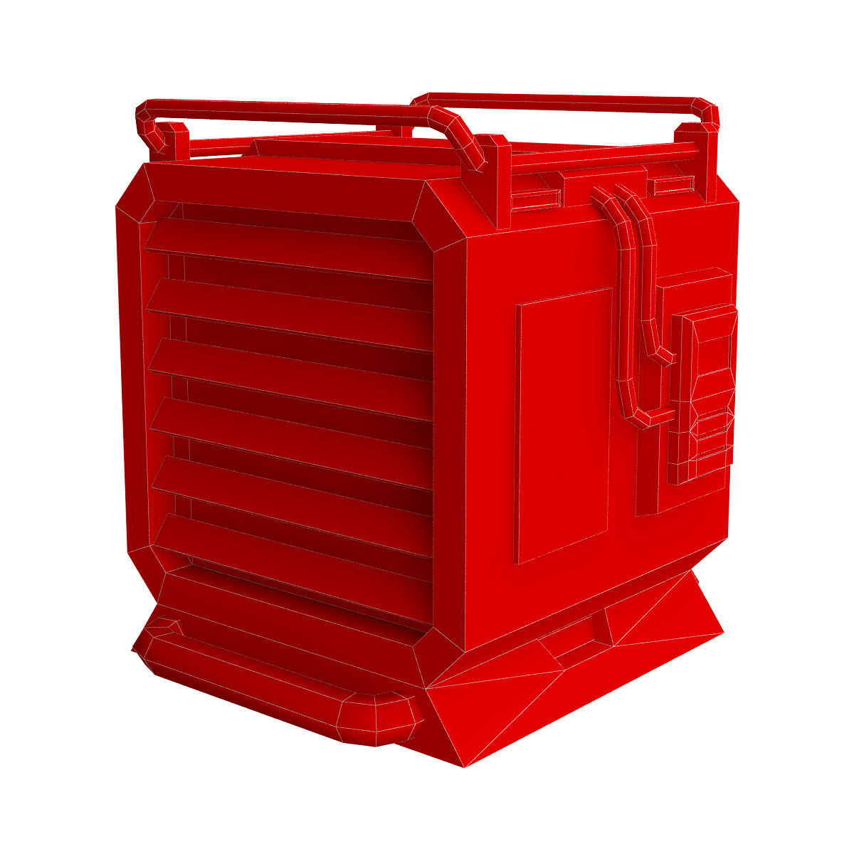 Generator Sci Fi 3d model Low-poly 3D model_3