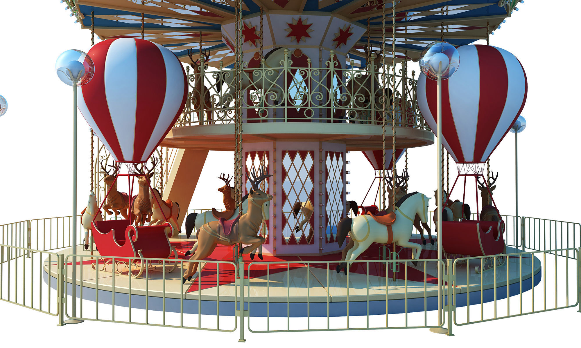 Amusement Toy 3D model_7