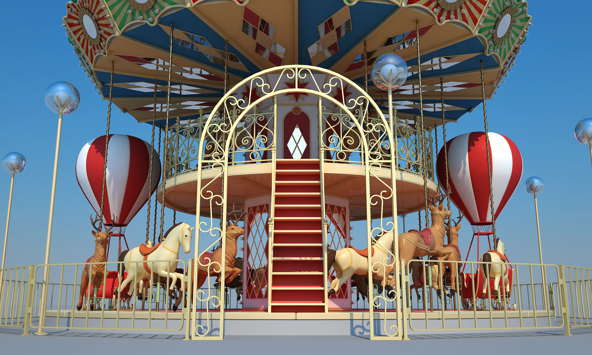 Amusement Toy 3D model_11