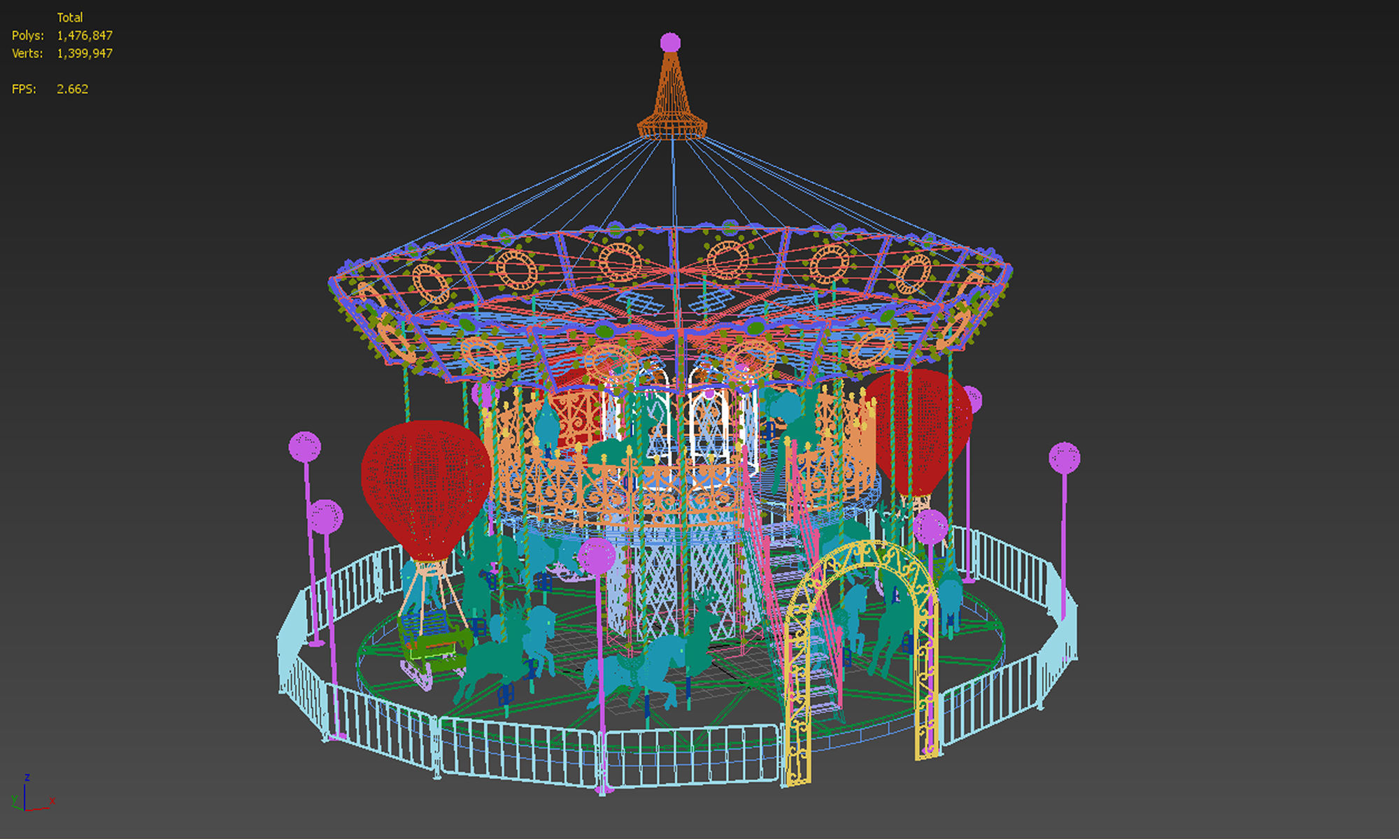 Amusement Toy 3D model_14