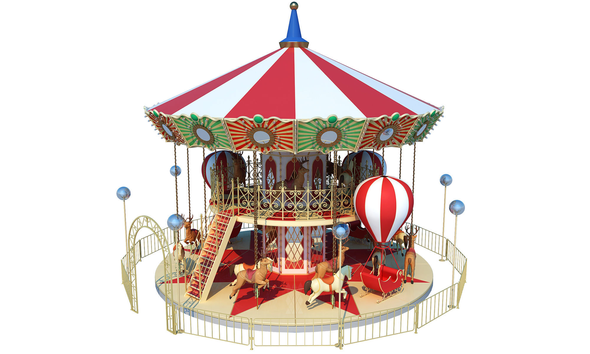 Amusement Toy 3D model_1