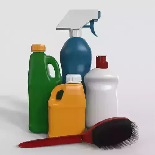 Cleaning Products 3D model