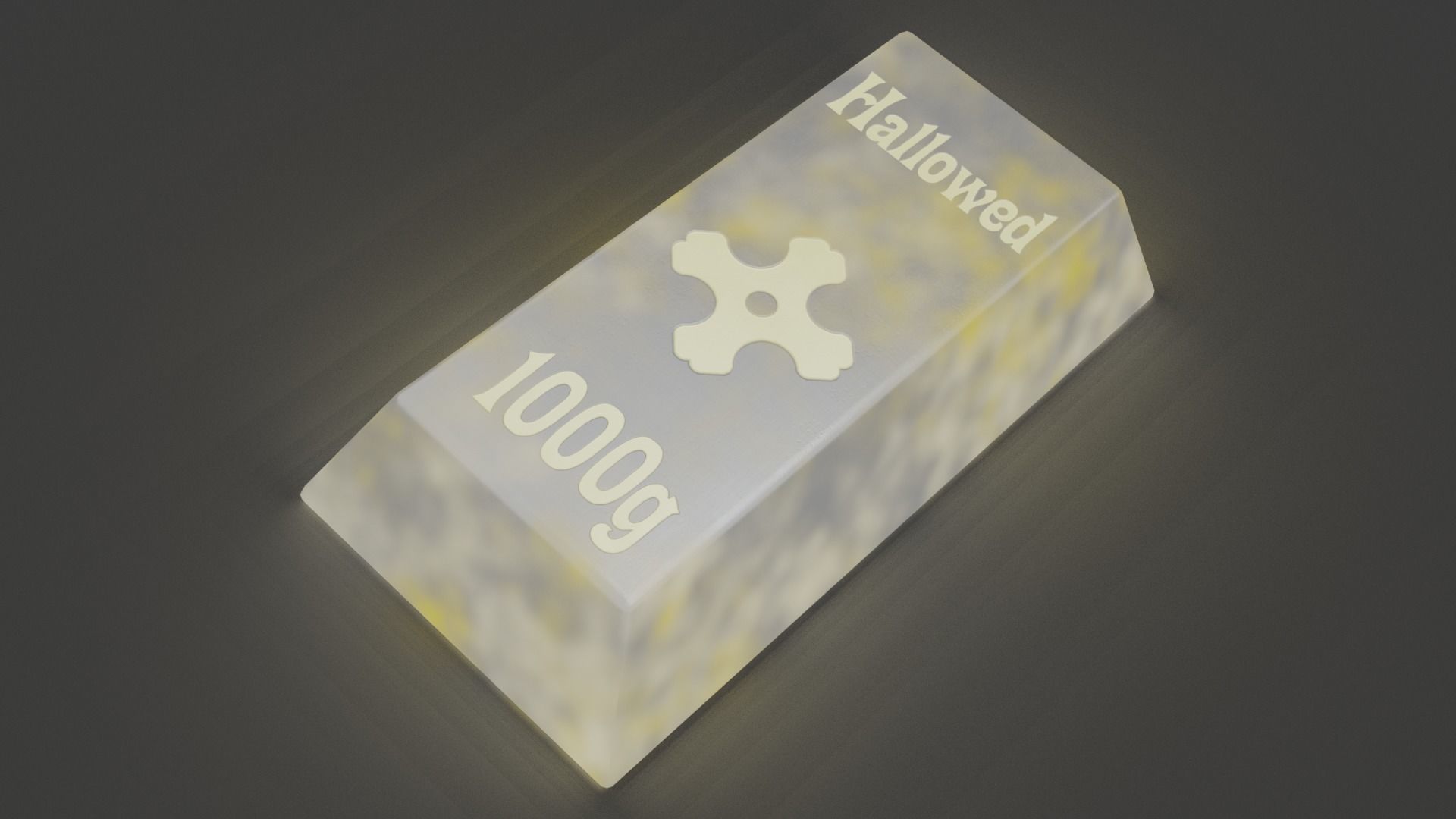 20 INGOTS PACK Low-poly 3D model_23