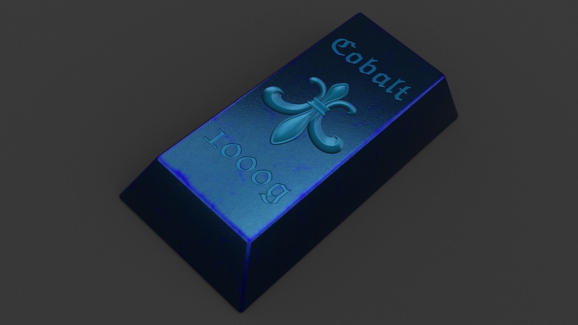 20 INGOTS PACK Low-poly 3D model_5