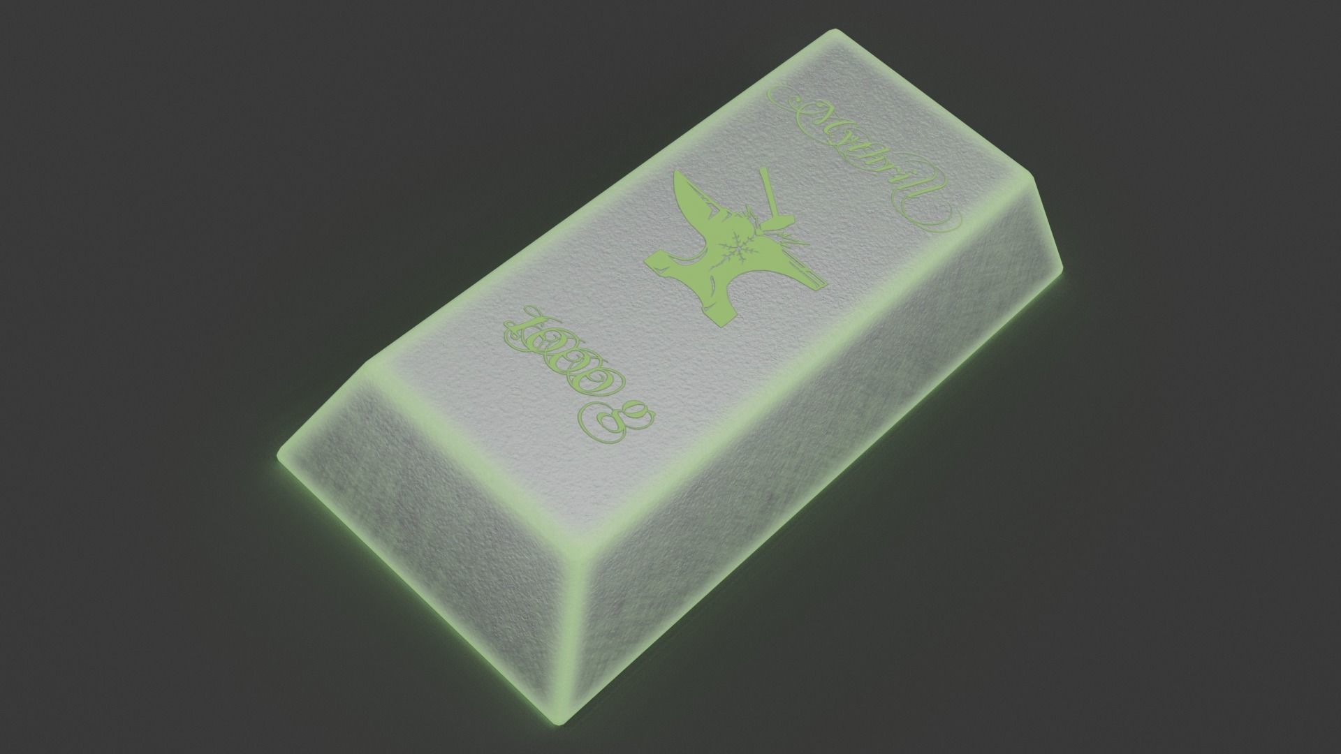 20 INGOTS PACK Low-poly 3D model_38