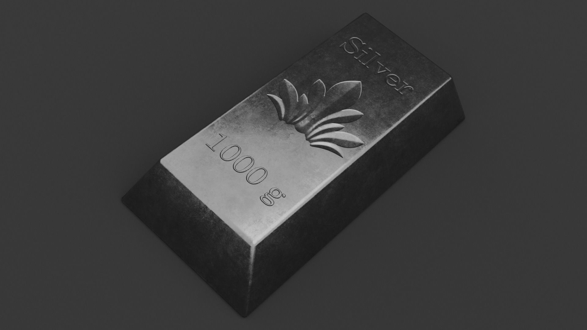 20 INGOTS PACK Low-poly 3D model_47