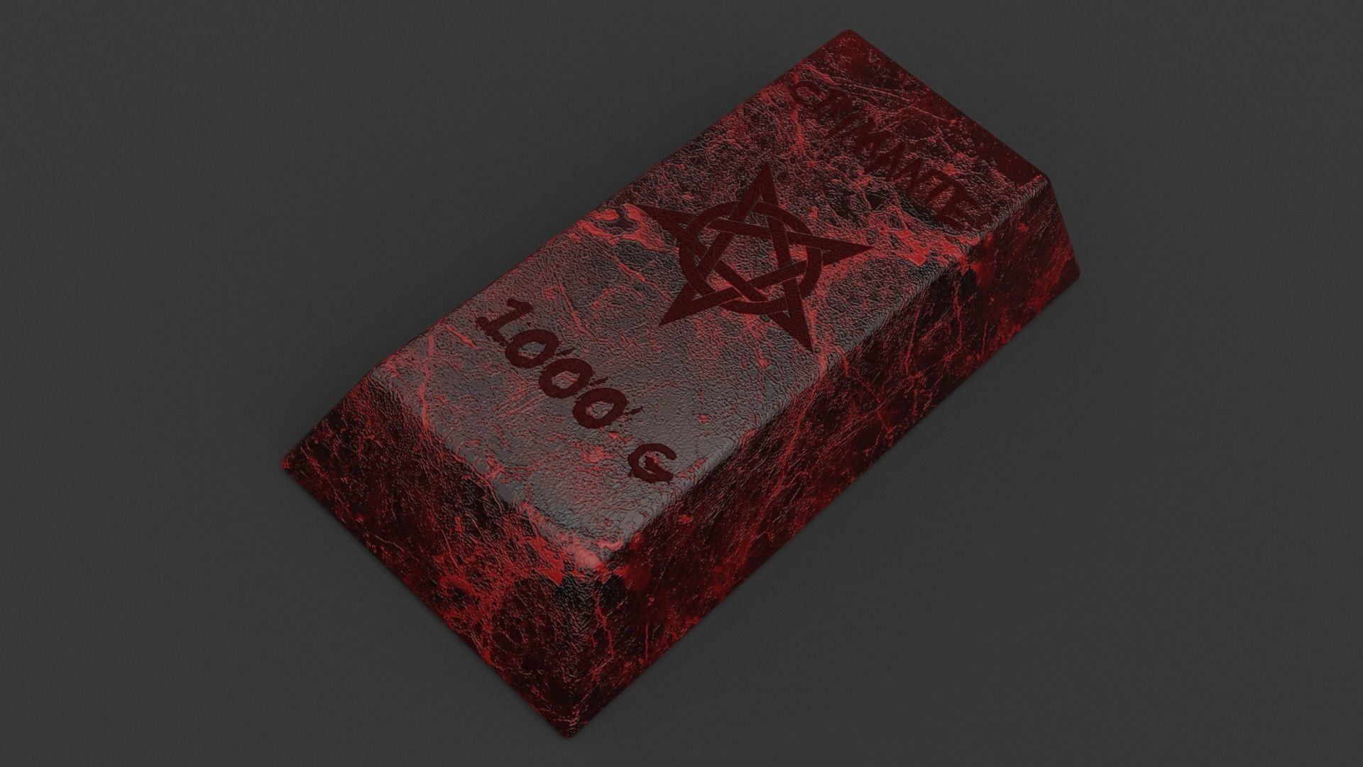 20 INGOTS PACK Low-poly 3D model_11