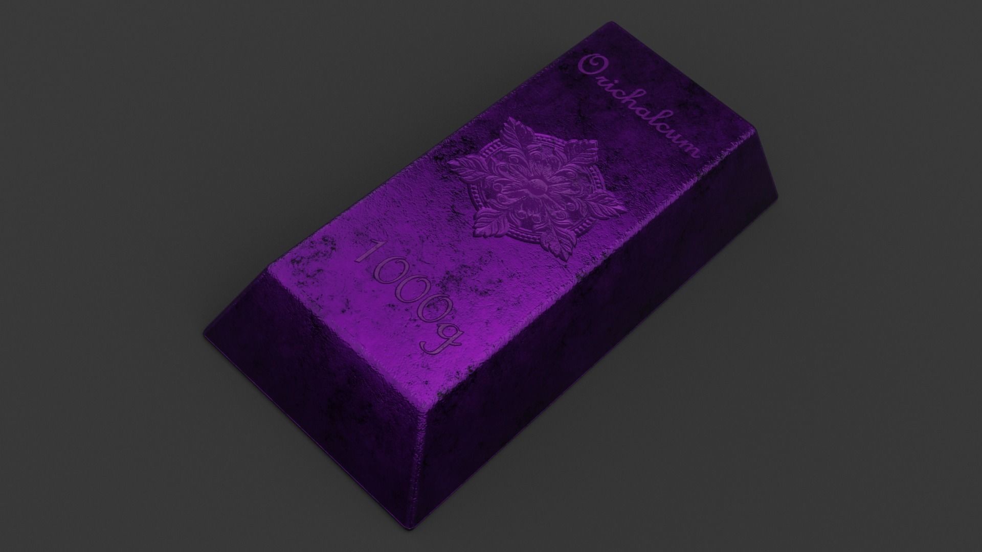 20 INGOTS PACK Low-poly 3D model_41