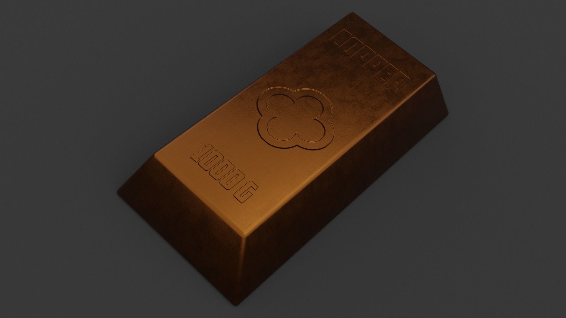 20 INGOTS PACK Low-poly 3D model_8