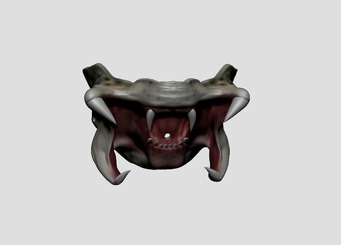 predator mask 3D print model