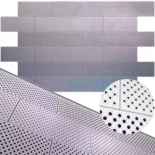 perforated metal panel N25