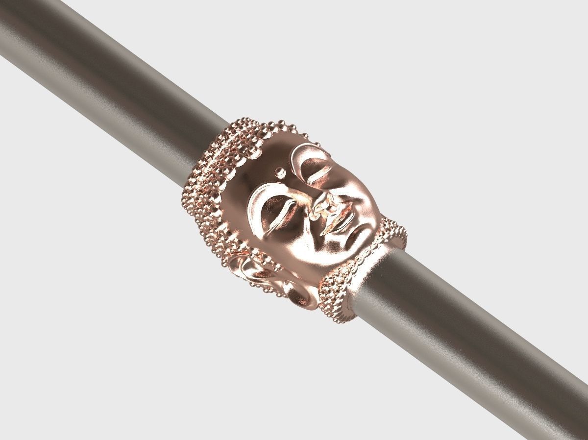 Buddha BEAD  BRACELET charm 3D print model_18