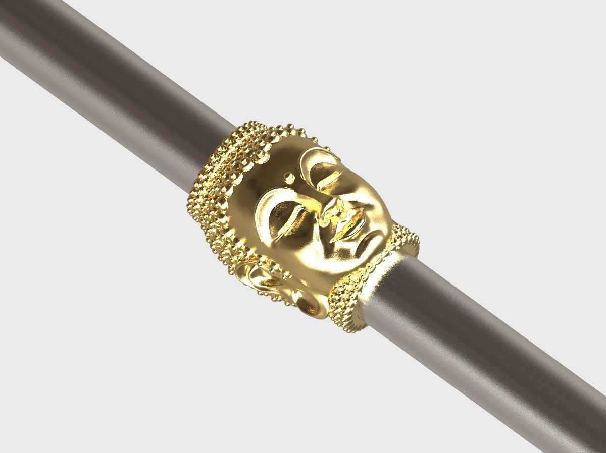 Buddha BEAD  BRACELET charm 3D print model_19