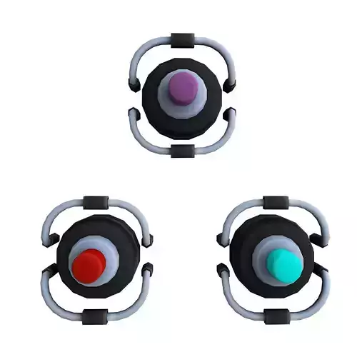 Laser Sci fi 3d model