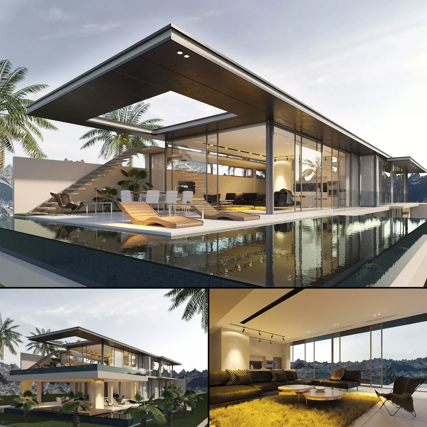 The First Crescent Villa 3D model_0