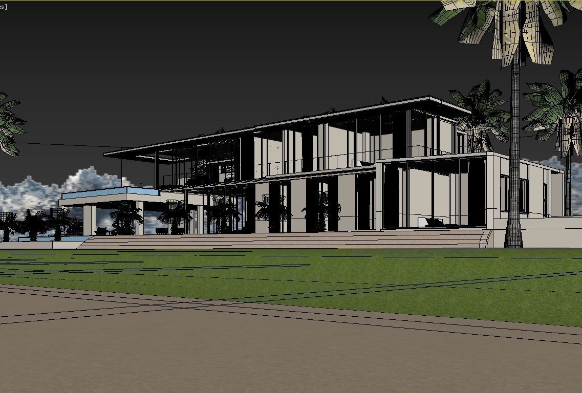 The First Crescent Villa 3D model_30