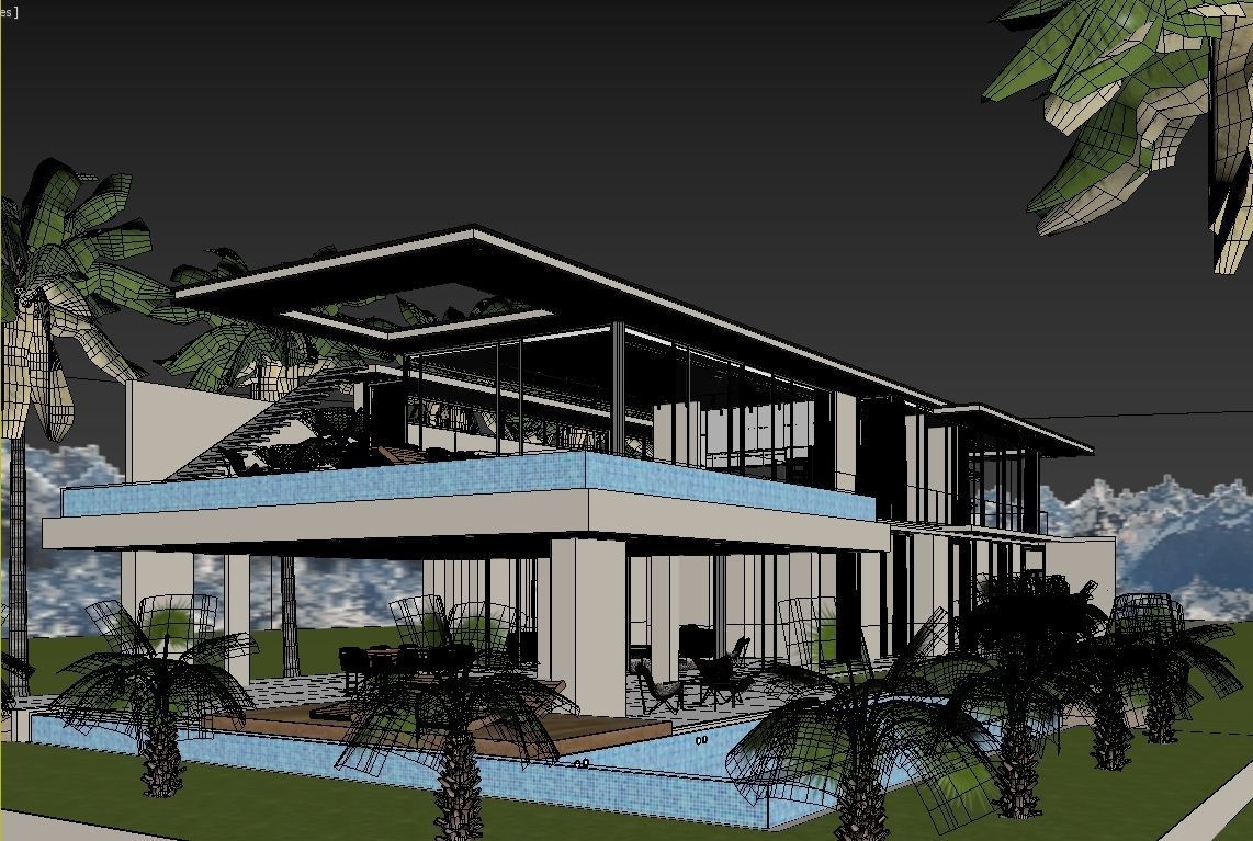 The First Crescent Villa 3D model_25