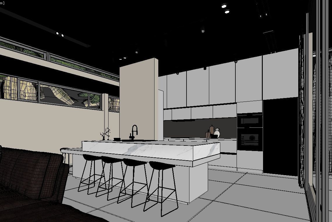 The First Crescent Villa 3D model_35