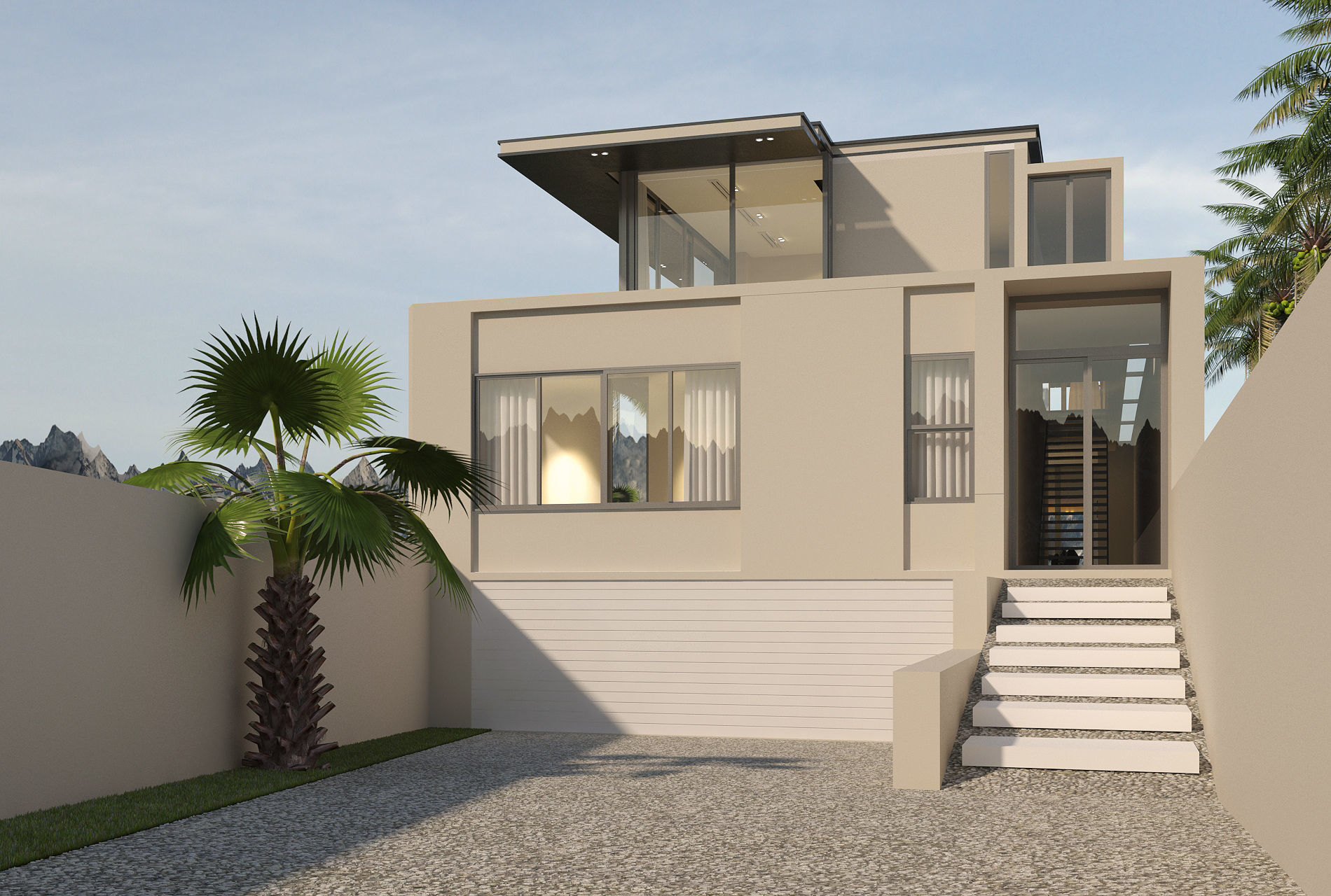 The First Crescent Villa 3D model_8