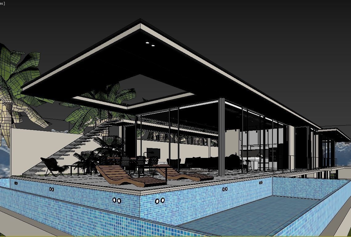 The First Crescent Villa 3D model_26