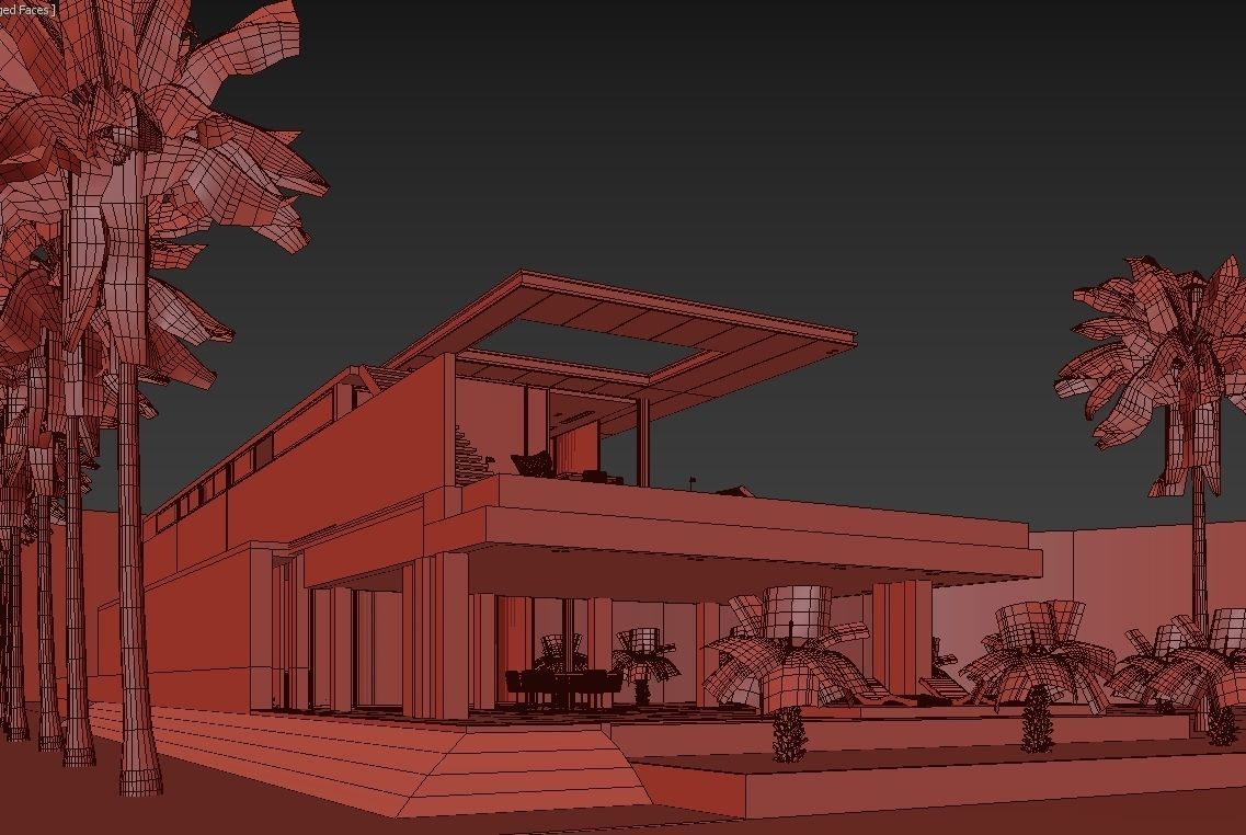 The First Crescent Villa 3D model_14