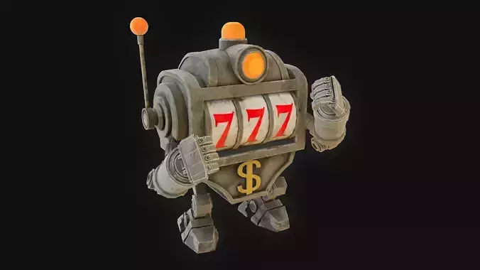 Slot machine robot