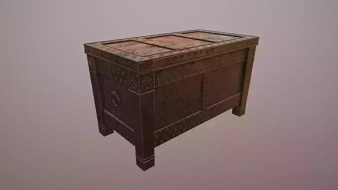 Old worn out chest