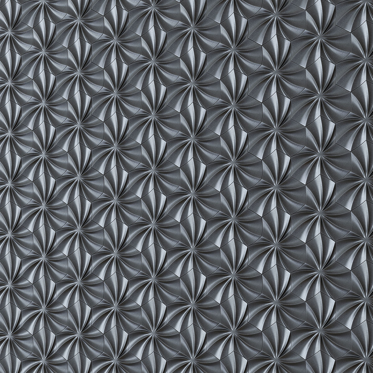 Wall tile concrete 3D model_3
