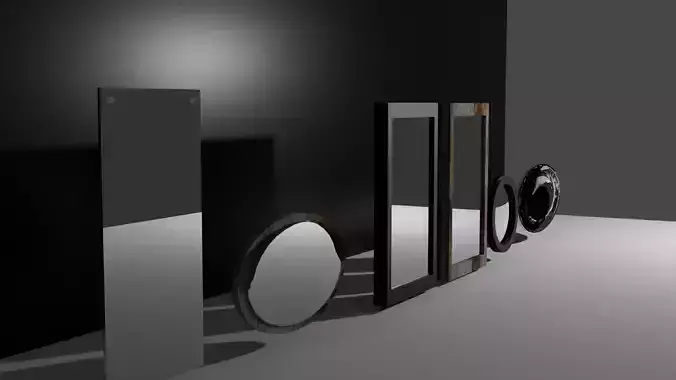 Interiors Item - Mirrors with Different Sizes and Material