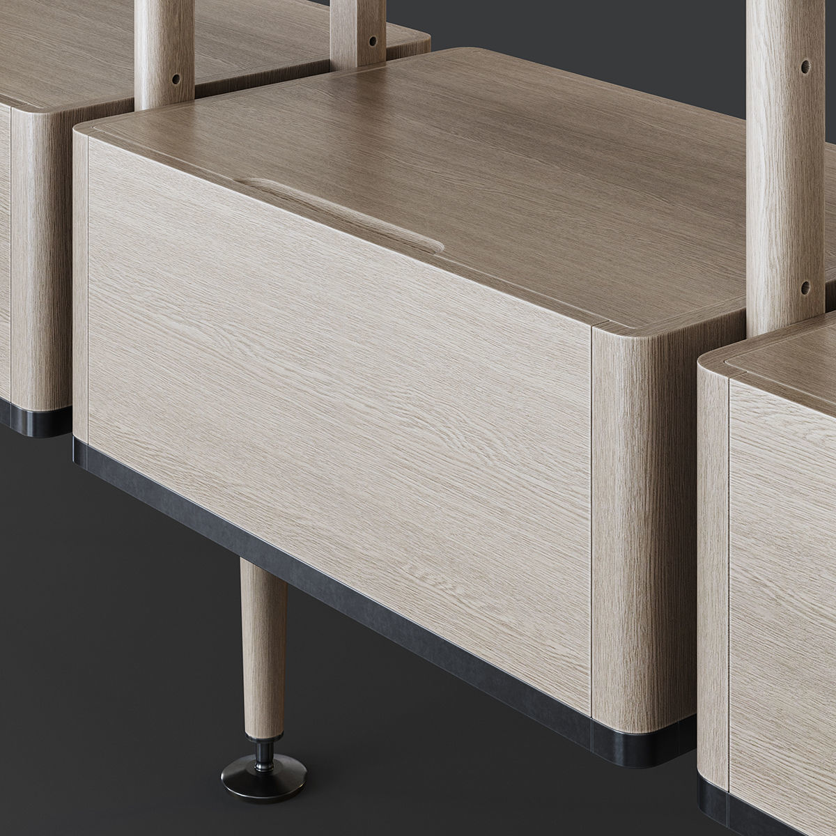 Aria rack by Porada 3D model_2