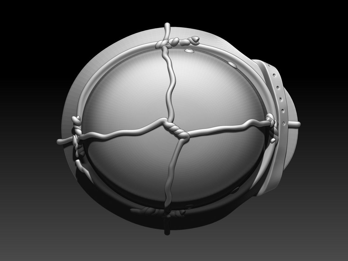 helmet 3D print model_25