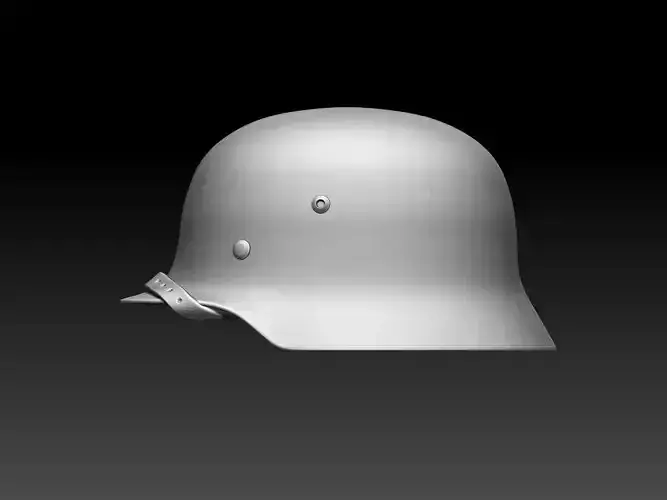 helmet wwii 3D print model
