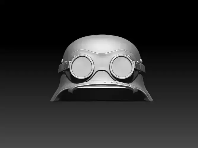 helmet wwii 3D print model