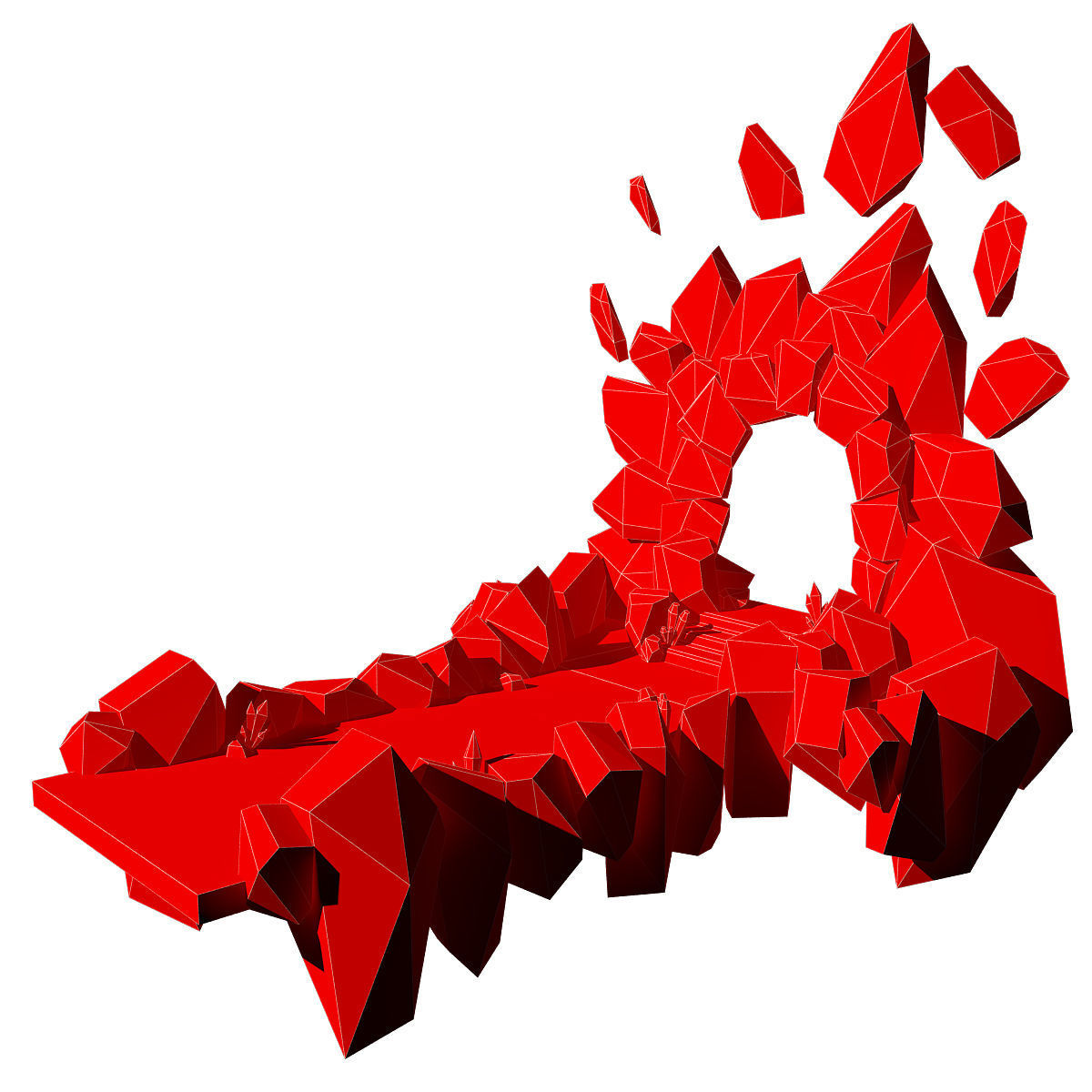 Fantasy Magic Level 3d model pack Low-poly 3D model_15