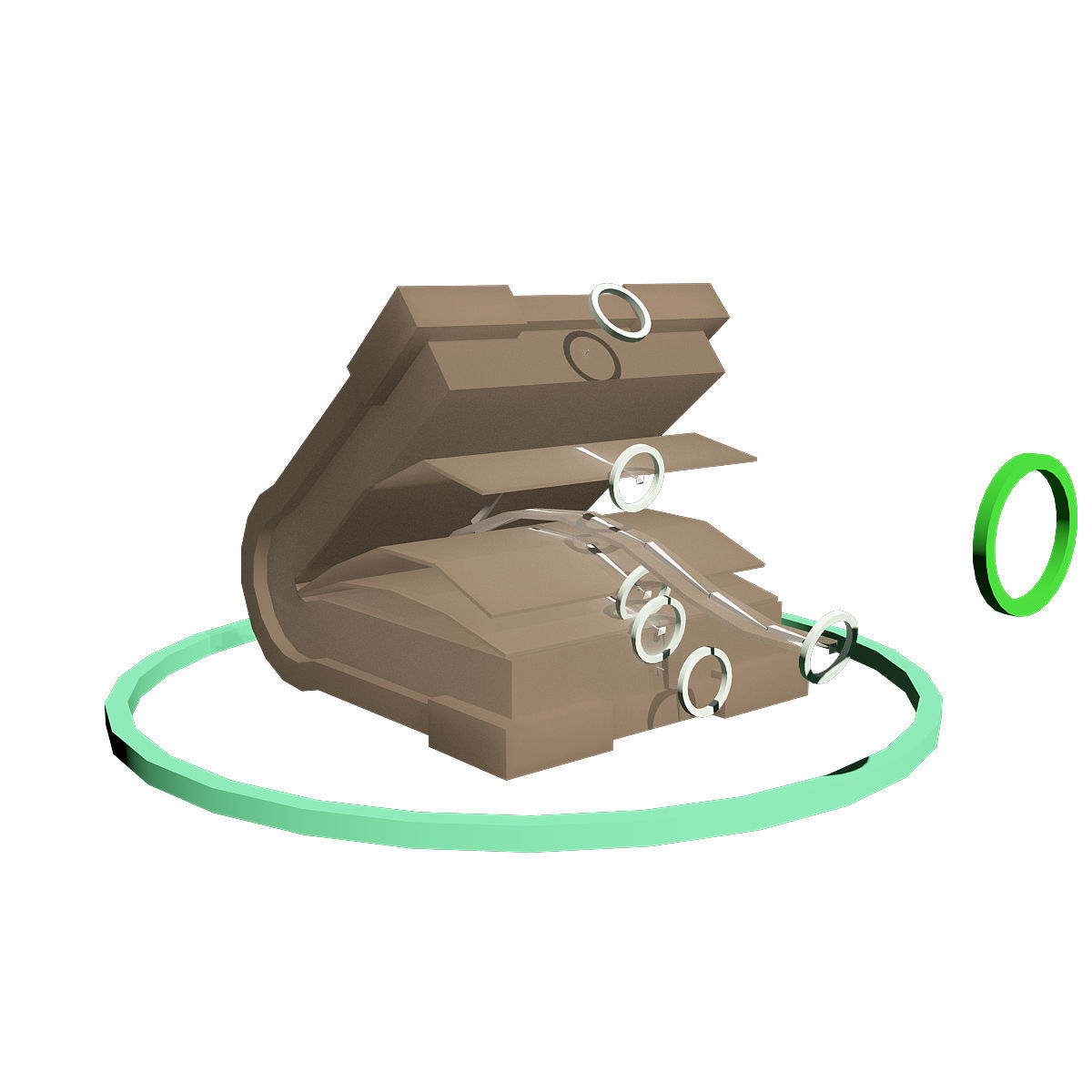 Fantasy Magic Level 3d model pack Low-poly 3D model_8