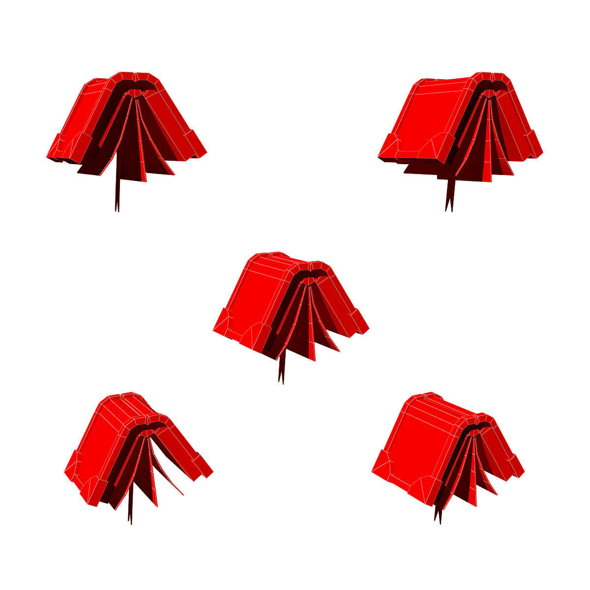 Fantasy Magic Level 3d model pack Low-poly 3D model_13