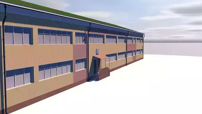 Warehouse school building