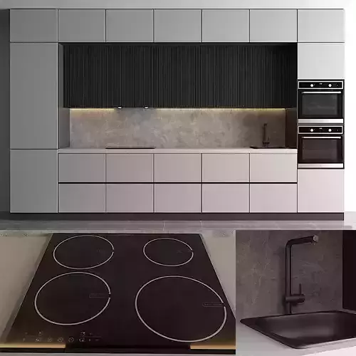  modern kitchen  3D model